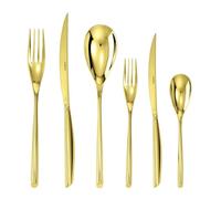 Sambonet Bamboo Set 36 Posate PVD Gold