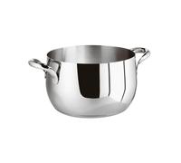 SAMBONET CASSERUOLA ALTA 2 MANIGLIE IN ACCIAIO INOX - KIKKA