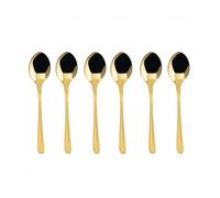 Sambonet, Taste PVD, Set 6 Cucchiaini Moka Gold, Acciaio