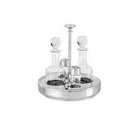 Sambonet Elite Set menage 4 pz. acciaio, acciaio argentato h. 20,5