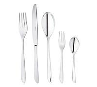 Sambonet Leaf Set di Posate Besteck, Acciaio Inossidabile, Grigio, 12 persone-60 Pezzi