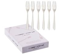 Sambonet, Leaf, set 6 Forchette Dolce, Acciaio