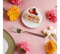 Sambonet, Leaf, set 6 Forchette Dolce, Acciaio