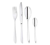 SAMBONET - Leaf Acciaio Inox Posate 24 Pezzi Servizio Tavola 52163-81