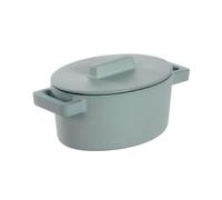 Sambonet Mini casseruola ovale cocotte ghisa smaltata 13 X 10 cm