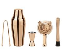 Sambonet Paderno Mixology Set Accessori da Bar, 5 Pezzi Rame