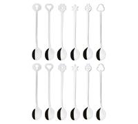 Sambonet, Party, Cucchiaini Portafortuna Set 12 pezzi Mirror, Acciaio
