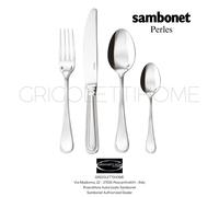 Sambonet Servizio 24 Pz Monoblocco Perles Inox