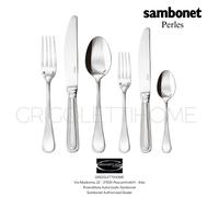 Sambonet - Perles Monoblocco - Posateria 36 Pezzi 6 persone -20% Rivenditore