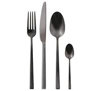 SAMBONET - Rock Diamond Black Nero Set Posate 24 Pezzi Servizio Tavola PVD 52962K81