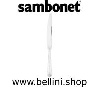 SAMBONET RUBAN CROISE 52523-15 COLTELLO TAVOLA MANICO CAVO Acciaio Inox