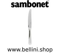 SAMBONET RUBAN CROISE' 52523-21 COLTELLO BISTECCA MANICO CAVO Acciaio Inox