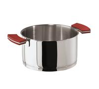 Sambonet Serie 12 o'Clock Rosso Grigio Casseruola alta interno graduato