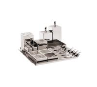 Sambonet Serie Sky Set Sale pepe olio aceto acciaio 19 pz.