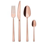 Servizio 24 Pz Monoblocco Rock Pvd Copper - Marrone