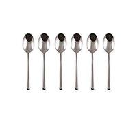Set 6 Cucchiaini Moka Linear - Acciaio Inox