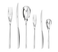 Sambonet Set posate monoblocco acciaio inox 36 pz Serie Bamboo