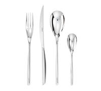 Sambonet Set posate monoblocco acciaio inox 60 pz Serie Bamboo
