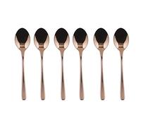 Sambonet - Taste Set di 6 Cucchiaini da Caffè in Acciaio Inox, Cucchiai da Dessert finitura PVD, Lavabili in lavastoviglie, Copper