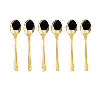 Sambonet, Taste PVD, Set 6 Cucchiaini Moka Gold, Acciaio