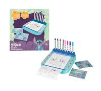 Sambro International Limited CyP Brands- Stitch, Stazione Portatile di Disegno Roll & Go, Attività Creative, Dipinti, Disegno, Multicolore, Prodotto Ufficiale