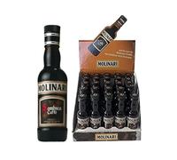 SAMBUCA MOLINARI CAFFE' MIGNON 30ML X 25 BOTTIGLIE LIQUORE AMARO ERBE DIGESTIVO