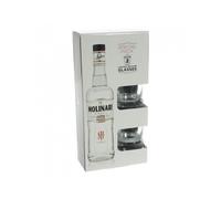 SAMBUCA MOLINARI CL 70 + 2 BICCHIERI BOX