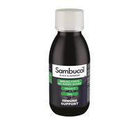 Sambucol Immuno Forte Senza Zucchero Sambuco Nero Vitamina C e Zinco Sciroppo 120 ml - Integratore