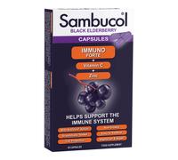 Sambucol Immuno Forte+ Vitamina C Zinco 30 capsule - Integratore alimentare