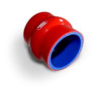 Samco Sport Silicone Dritto Gobba Tubo 70mm Rosso