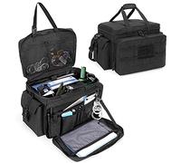 samdew Borsa per Pattuglia, Organizer per Sedile Anteriore Dell'auto, Borsa per Attrezzi Della Polizia e Organizer per Pattuglia con Strato per Laptop Fino a 15,6", Compatibile con MOLLE, Solo Borsa