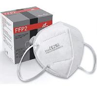 Samding Craftwork Mascherina FFP2 KN95 protettiva, forma a ventaglio, 3 pezzi