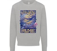 Same Planet Different World Uomo Felpa Maglione