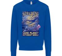Same Planet Different World Uomo Felpa Maglione