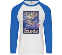 Same Planet Different World Uomo L/S Baseball T-Shirt