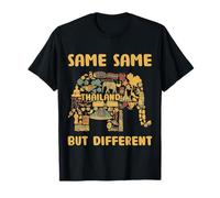 Same Same But Different Thailandia Bangkok Holiday Maglietta