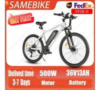 SAMEBIKE 500W Potente Motore Bicicletta Elettrica 36V13AH Batteria Rimovibile Un Sedile Bici Elettrica 26 Pollici Pneumatico Per Adulti Città E-Bike