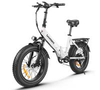 SAMEBIKE LOTDM200-II Bicicletta elettrica pieghevole, bicicletta elettrica da 20 per pendolari per adulti, motore da 750 W, batteria da 48 V 13 Ah - Nouvo