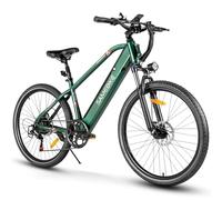 SAMEBIKE Nuovi modelli di biciclette elettriche per uomini e donne, 26 x 2,1 pollici pneumatici grassi, 36 V 15 Ah bicicletta elettrica (a01-men, green)