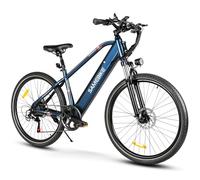 SAMEBIKE Nuovi modelli di biciclette elettriche per uomini e donne, 26 x 2,1 pollici pneumatici grassi, 36 V 15 Ah bicicletta elettrica (a01-men, blue)