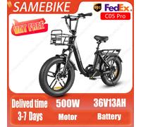 SAMEBIKE Pieghevole E-bike 500W Potente Motore 36V13AH Batteria Al Litio Bici Elettrica Per Adulti 20 Pollici Fat Tire Città Bicicletta Elettrica