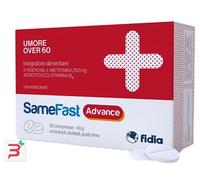 SameFast Advance - Integratore Alimentare per il Tono dell’Umore, Specifico per Donne in Menopausa e Anziani, Senza Glutine e Lattosio, Confezione da 20 Compresse Orosolubili Divisibili Gusto Lime