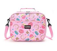 SAMERIO Borsa Termica per Bambini Borsa per il pranzo riutilizzabile Piccolo Borsa Frigo per Campeggio Lavoro Scuola (Ciambella)