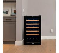 Samet Cantinetta Vino 41 Bottiglie 95 Litri Classe G Defrost colore Nero - Cantina95