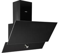 Samet Cappa Cucina Aspirante a Parete Larghezza 60 cm Classe D colore Nero - Turbine60NE