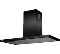 Samet Cappa Cucina Aspirante a Parete Larghezza 90 cm colore Nero - Embla90NE