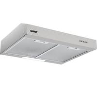 Samet Cappa Cucina Aspirante Sottopensile Incasso Larghezza 60 cm Classe D colore Inox - Tornado6025IX