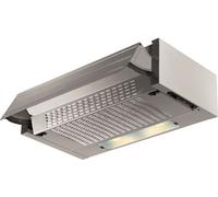 Samet Cappa Cucina Aspirante Sottopensile Incasso Larghezza 60 cm colore Alluminio - Estraibile60