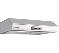 Gruppo cappa sottopensile Tornado 60 Samet colore inox