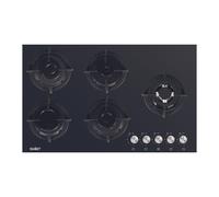 Piano cottura in vetro 5 fuochi Minerva90 Samet colore nero